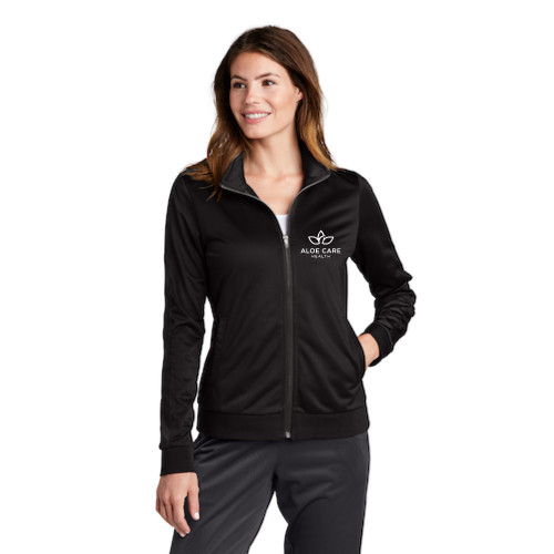 Aloe Care - Sport-Tek Ladies Stripe Track Jacket