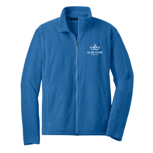 Aloe Care - Port Authority Microfleece Jacket Blue