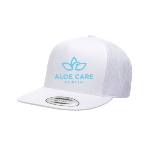 Aloe Care - YP Classics 5-Panel Trucker White