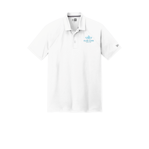 Aloe Care - New Era Polo White